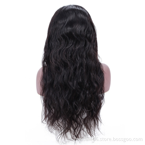 brazilian cuticle aligned body wave women 4x4 closure lace wig human hair closure wig